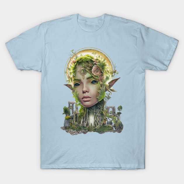 Summer Dryad T-Shirt by barrettbiggers